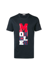 Moncler Lettering Graphic Print T Shirt
