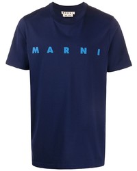 Marni Lettering Logo Print T Shirt