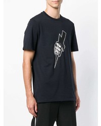 Neil Barrett Lightning Motif T Shirt