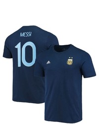 adidas Lionel Messi Navy Argentina National Team Amplifier Name Number T Shirt At Nordstrom