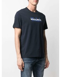 Woolrich Logo Crew Neck T Shirt