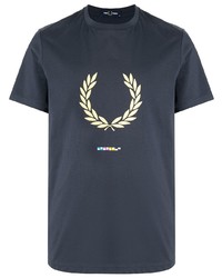 Fred Perry Logo Crew Neck T Shirt