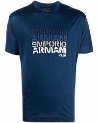 Emporio Armani Logo Crew Neck T Shirt