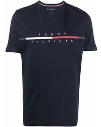 Tommy Hilfiger Logo Organic Cotton T Shirt