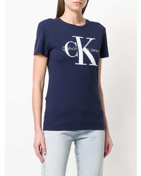 Ck Jeans Logo Patch T Shirt