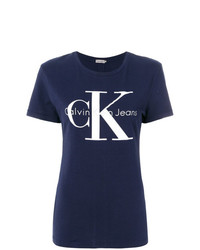 Ck Jeans Logo Patch T Shirt