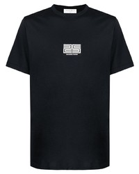 Sandro Paris Logo Print Cotton T Shirt
