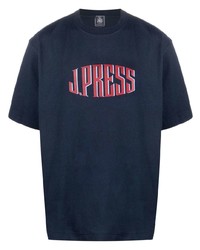 J.Press Logo Print Cotton T Shirt