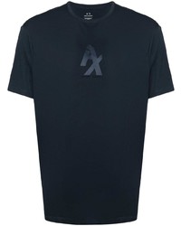 Armani Exchange Logo Print Cotton T Shirt