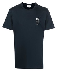 Woolrich Logo Print Cotton T Shirt