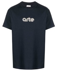 ARTE Logo Print Cotton T Shirt