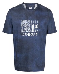 C.P. Company Logo Print Cotton T Shirt