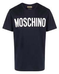 Moschino Logo Print Cotton T Shirt