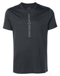 Armani Exchange Logo Print Crew Neck T Shirt