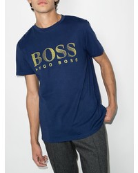 BOSS Logo Print Short Sleeve T Shirt