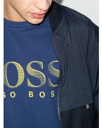 BOSS Logo Print Short Sleeve T Shirt