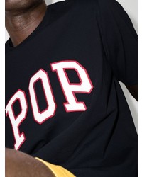 Pop Trading Company Logo Print Short Sleeve T Shirt