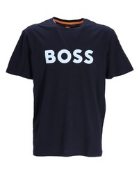 BOSS Logo Print Short Sleeve T Shirt