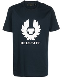 Belstaff Logo Print Short Sleeve T Shirt