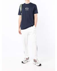 Armani Exchange Logo Print Short Sleeved T Shirt