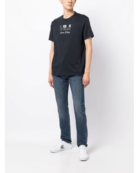 Armani Exchange Logo Print Short Sleeved T Shirt