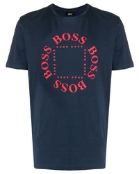 BOSS Logo Print T Shirt