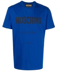 Moschino Logo Print T Shirt