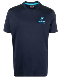 Paul & Shark Logo Print T Shirt