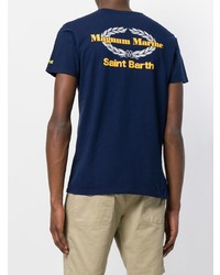 MC2 Saint Barth Magnum Logo Detail T Shirt