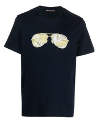 Michael Kors Michl Kors Palm Aviator Print T Shirt