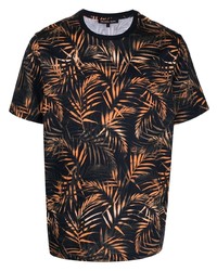 Michael Kors Michl Kors Palm Leaf Print Cotton T Shirt