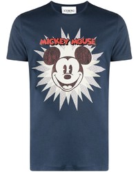 Iceberg Mickey Mouse Cotton T Shirt