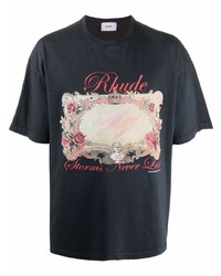 Rhude Mirror Cotton T Shirt