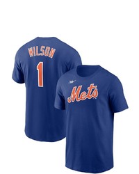 Nike Mookie Wilson Royal New York Mets 1986 World Series 35th Anniversary Cooperstown Collection Name Number T Shirt At Nordstrom