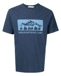 MAISON KITSUNÉ Mountain Camp T Shirt