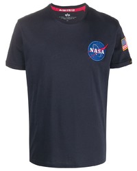 Alpha Industries Nasa Print T Shirt