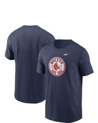 Nike Navy Boston Red Sox Cooperstown Collection Logo T Shirt At Nordstrom
