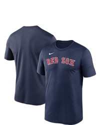 Nike Navy Boston Red Sox Wordmark Legend T Shirt At Nordstrom