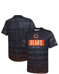 New Era Navy Chicago Bears Combine Authentic Sweep T Shirt At Nordstrom