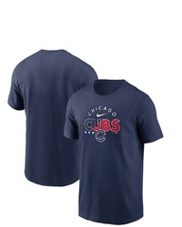 Nike Navy Chicago Cubs Team Americana T Shirt