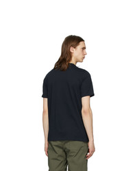 Ps By Paul Smith Navy Dalmatian Regular Fit T Shirt