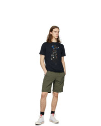 Ps By Paul Smith Navy Dalmatian Regular Fit T Shirt