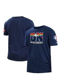 New Era Navy Denver Nuggets 202122 City Edition Brushed Jersey T Shirt At Nordstrom