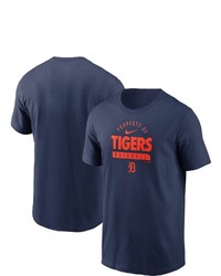 Nike Navy Detroit Tigers Primetime Property Of Practice T Shirt