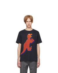 Ps By Paul Smith Navy Dino Regular Fit T Shirt