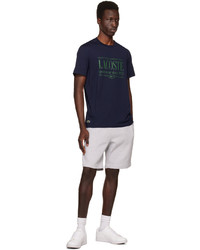 Lacoste Navy Graphic T Shirt