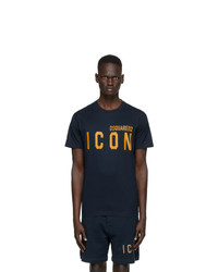 DSQUARED2 Navy Icon T Shirt