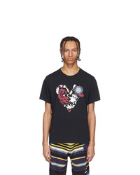 Kenzo Navy Limited Edition Valentines Day Lucky Star T Shirt