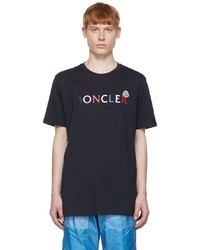 Moncler Navy Logo T Shirt