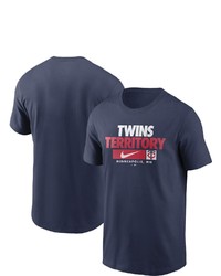 Nike Navy Minnesota Twins Local Nickname T Shirt